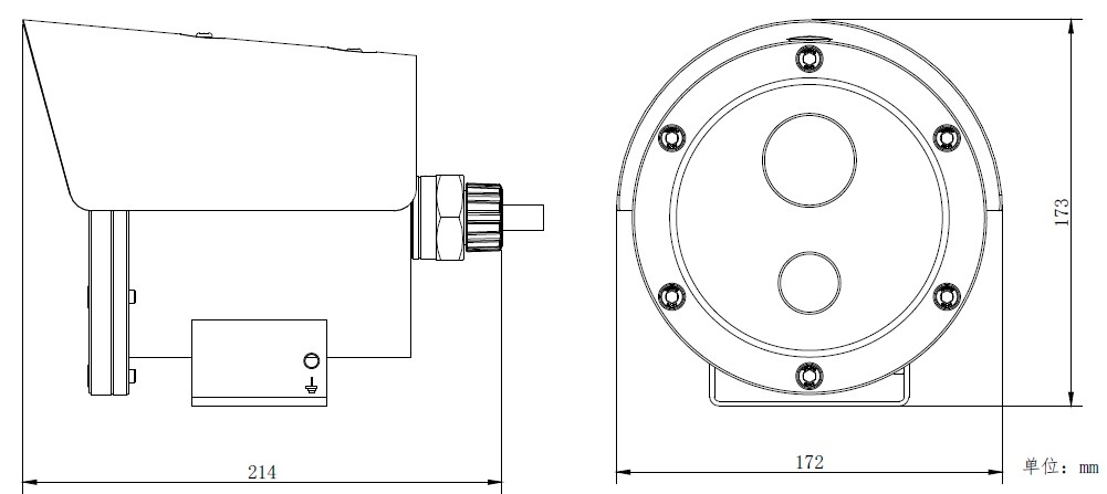 DS-2XE8247DWD-IS(T)(D)產品尺寸