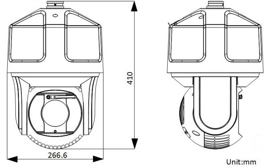 iDS-2VS435-F840(T5)產(chǎn)品尺寸