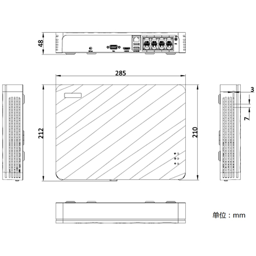 DS-7100N-F1/xP(C)