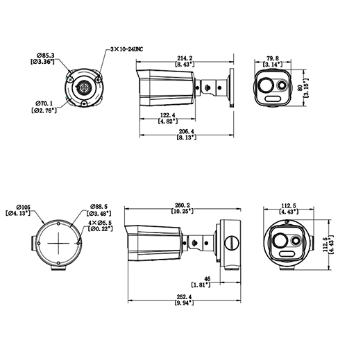 DS-2TD2608-1/QA產品尺寸